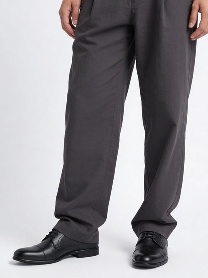 SOLEPLAY Black Textured Derby Shoes