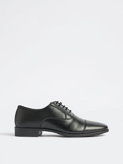 SOLEPLAY Black Oxford Shoes