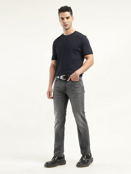 Men's 511 Black Slim Fit Mid Rise Jeans