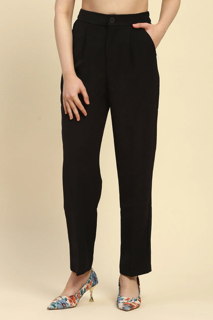 Korean Black Trouser