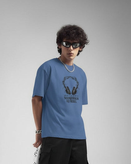 Men Oversized Cotton Printed T-Shirt