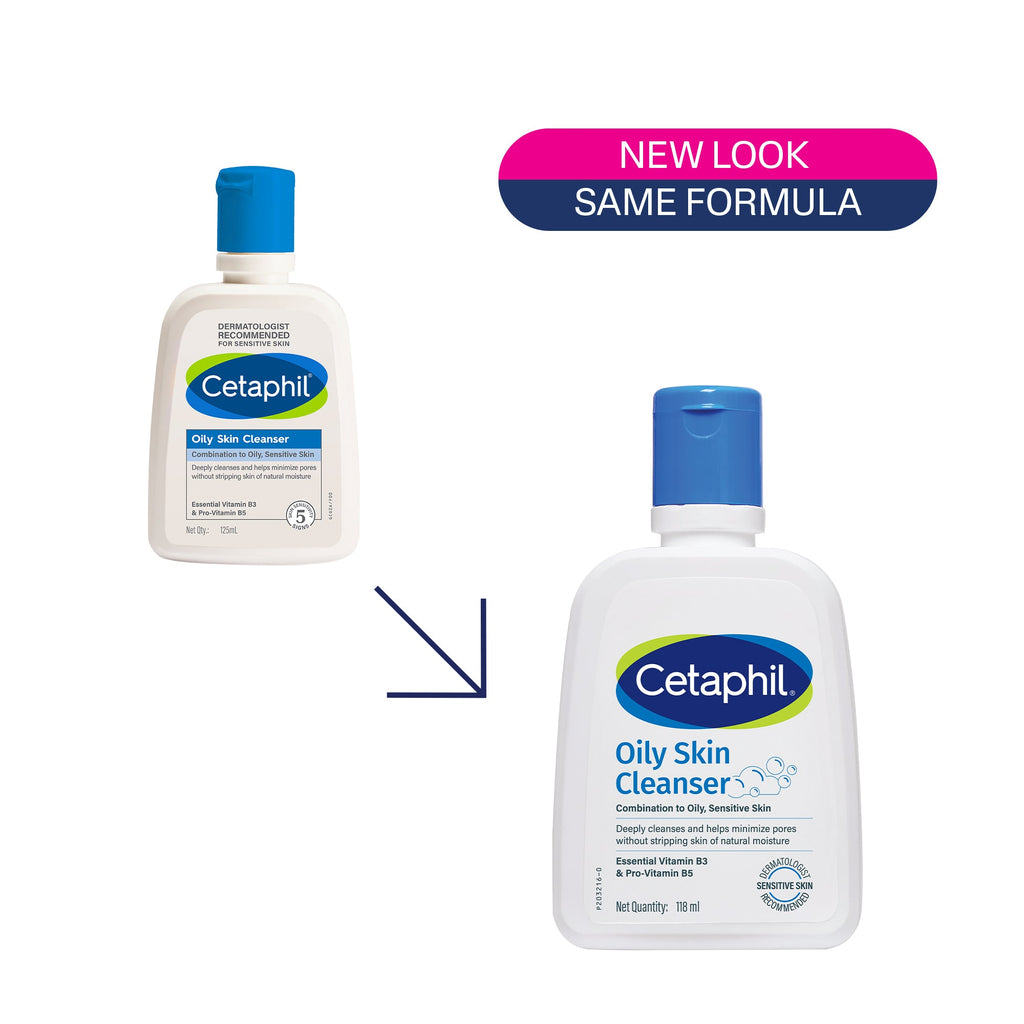 Cetaphil Oily Skin Cleanser 118 ml | Dermat Recommended