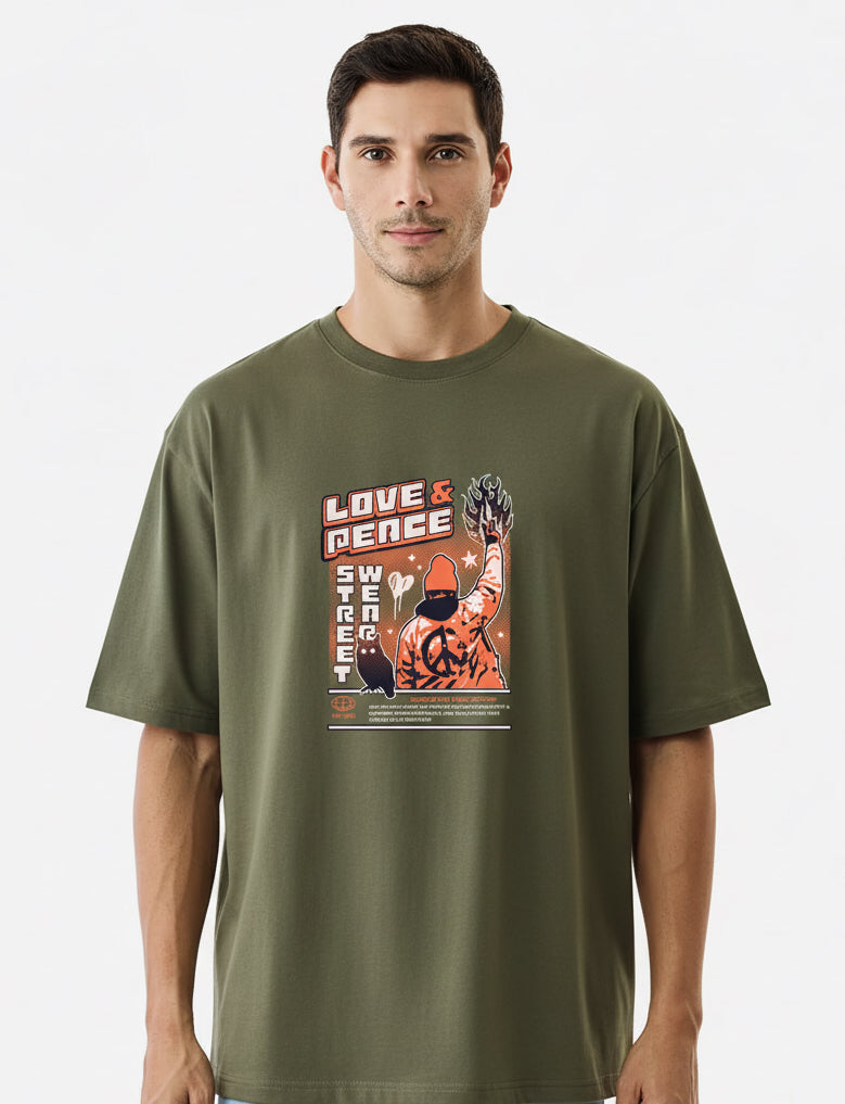 Men Oversized Cotton T-Shirt