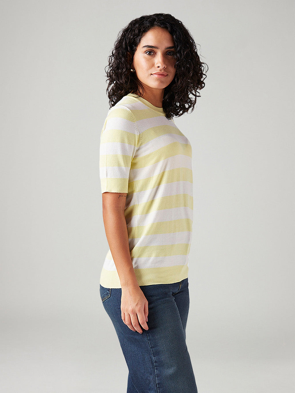 Women's Striped Regular Fit T-Shirt