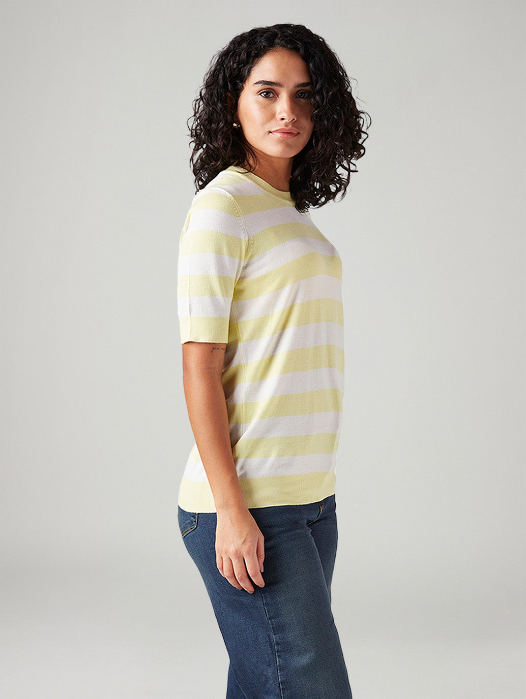 Women's Striped Regular Fit T-Shirt
