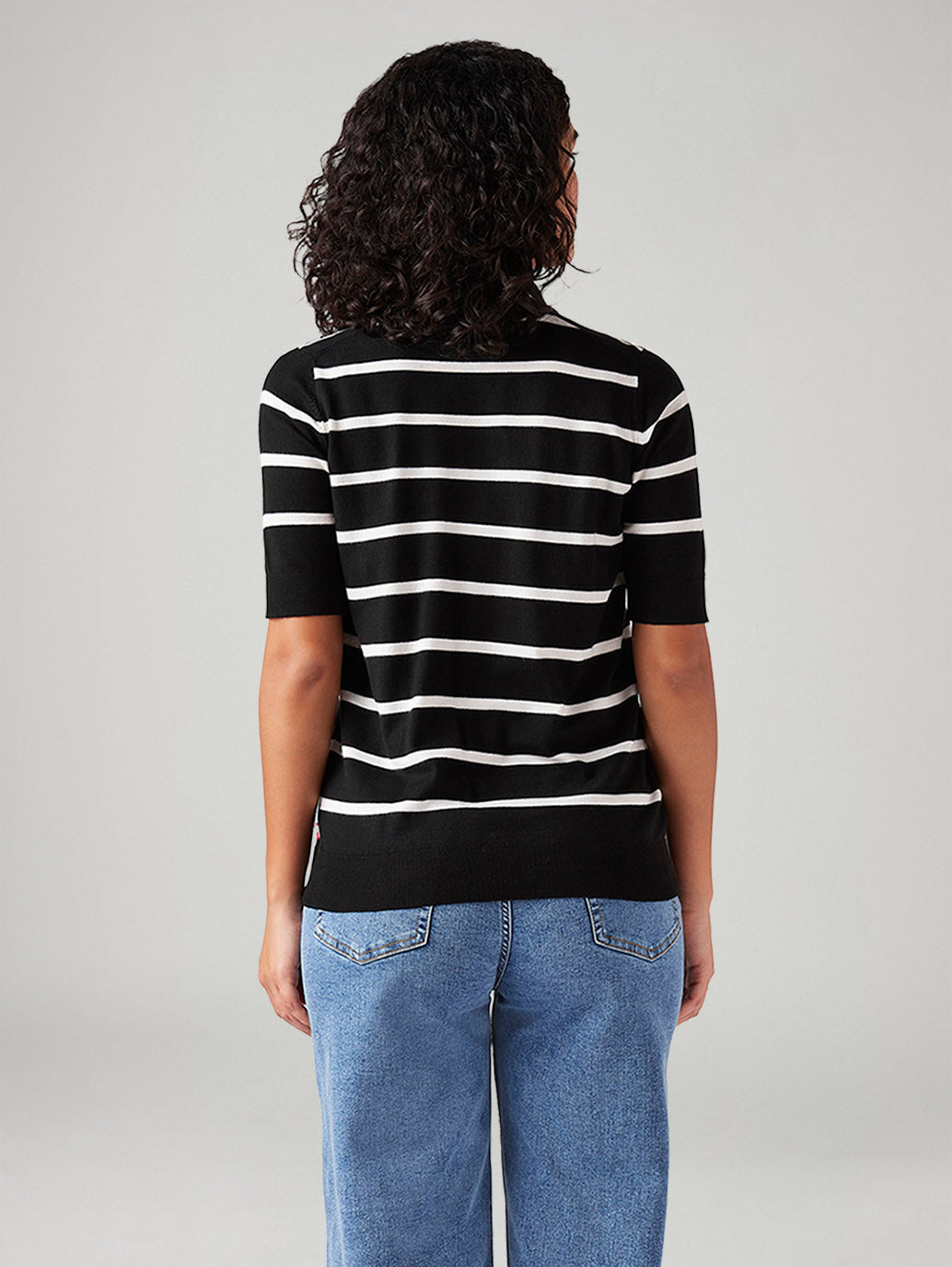 Women's Striped Regular Fit T-Shirt