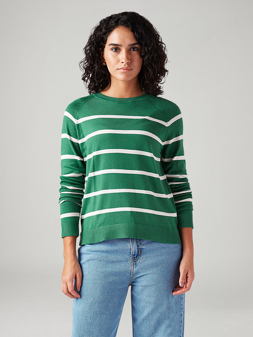 Women's Striped Regular Fit T-Shirt