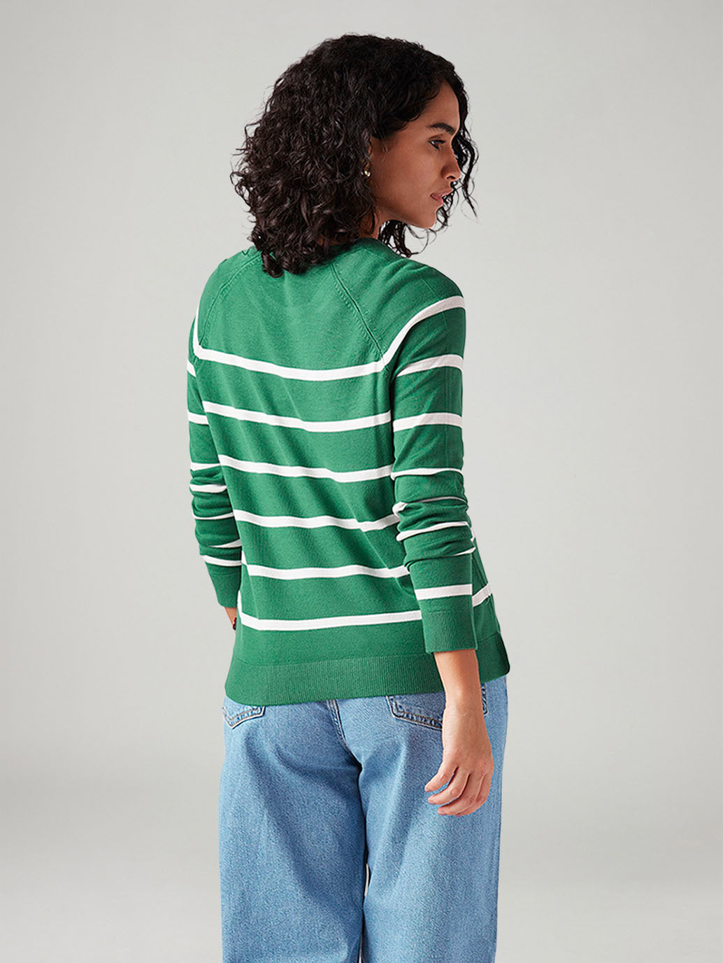Women's Striped Regular Fit T-Shirt
