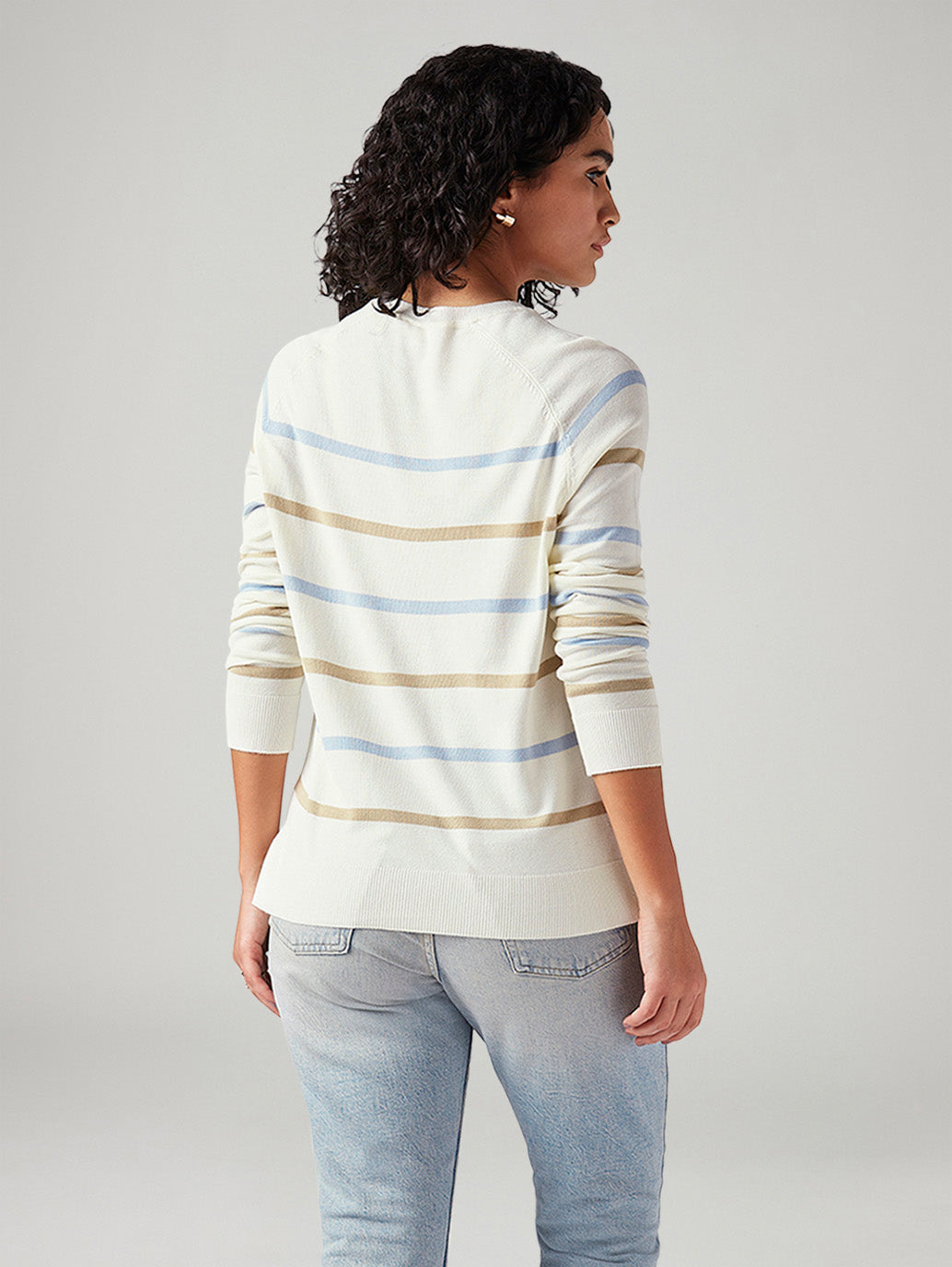 Women's Striped Regular Fit T-Shirt