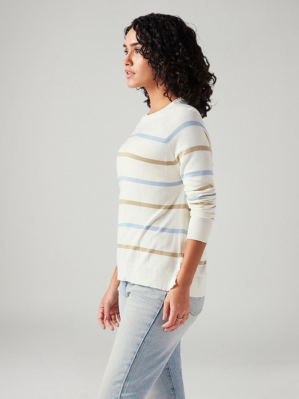 Women's Striped Regular Fit T-Shirt