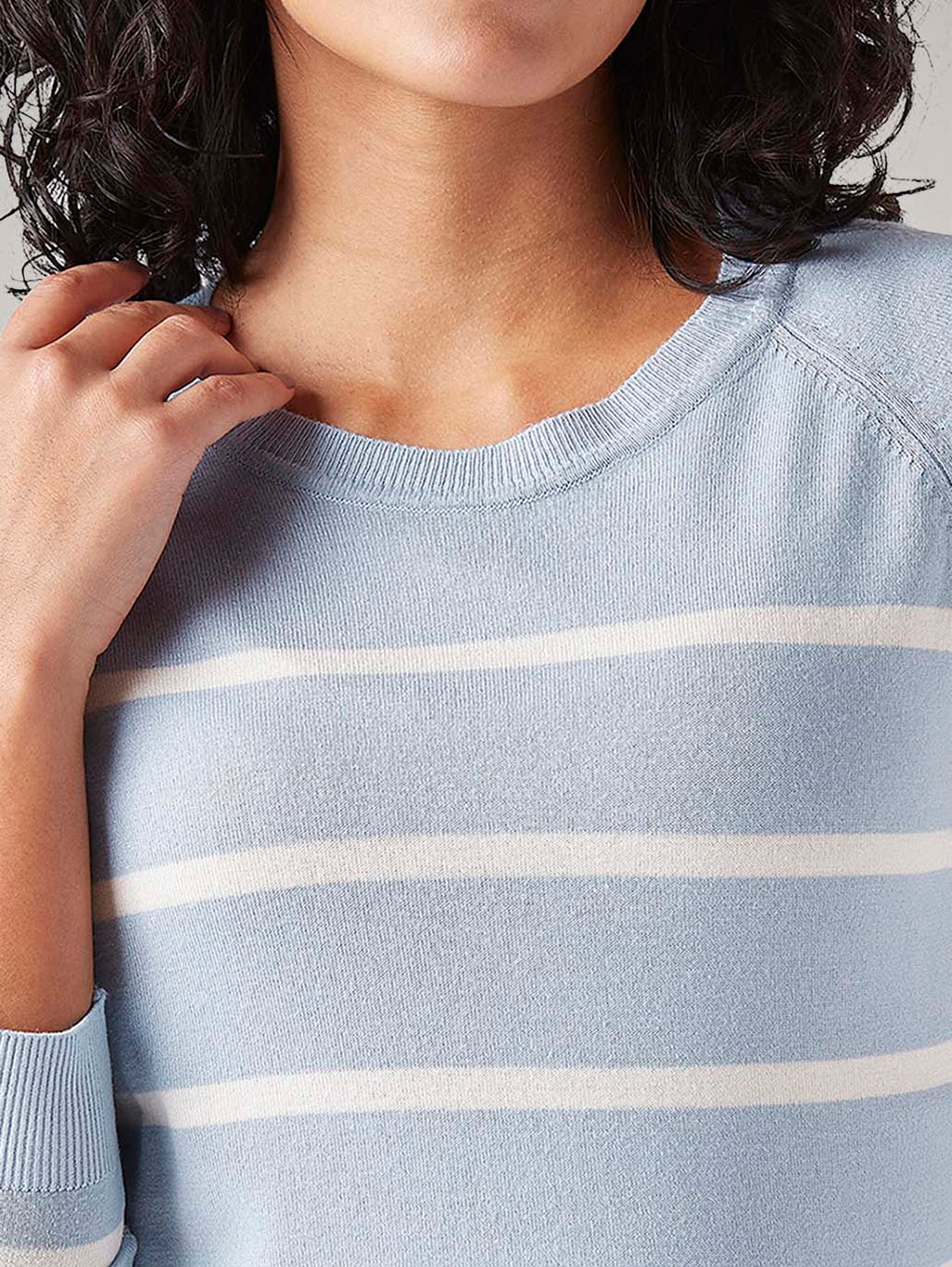 Women's Striped Regular Fit T-Shirt