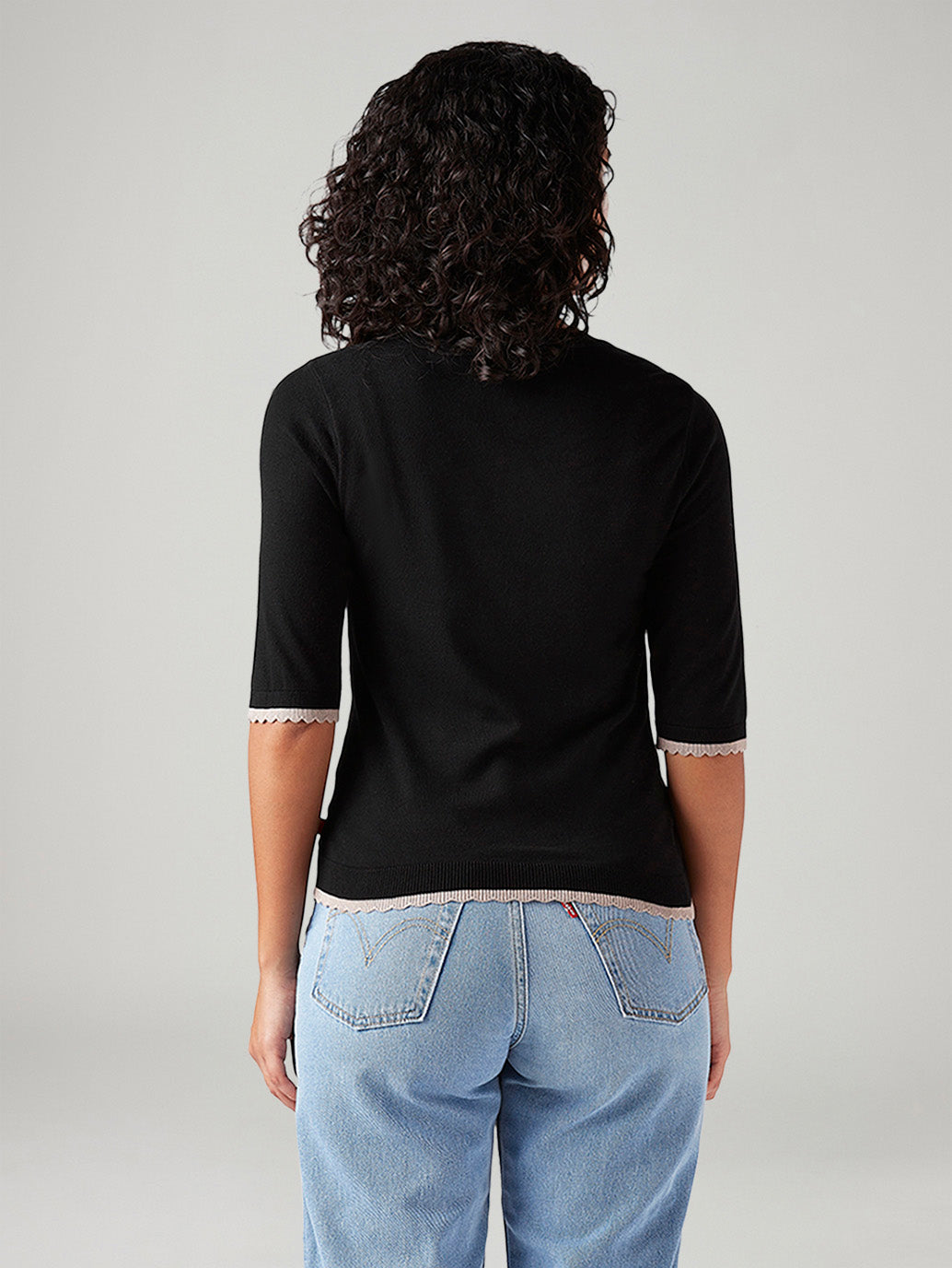 Women's Solid Slim Fit Top