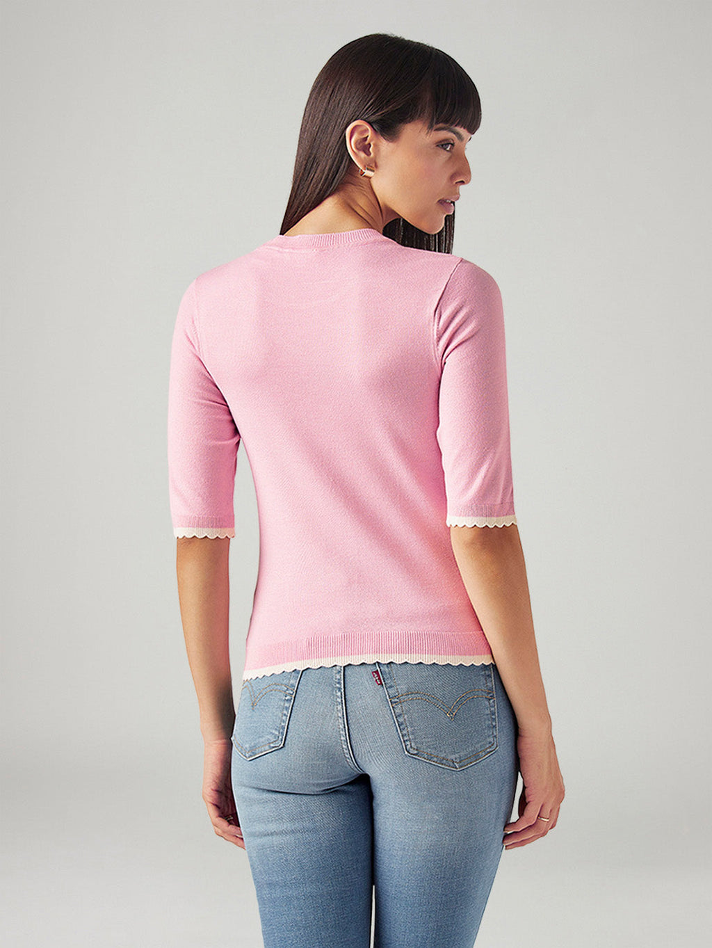 Women's Solid Slim Fit T-Shirt