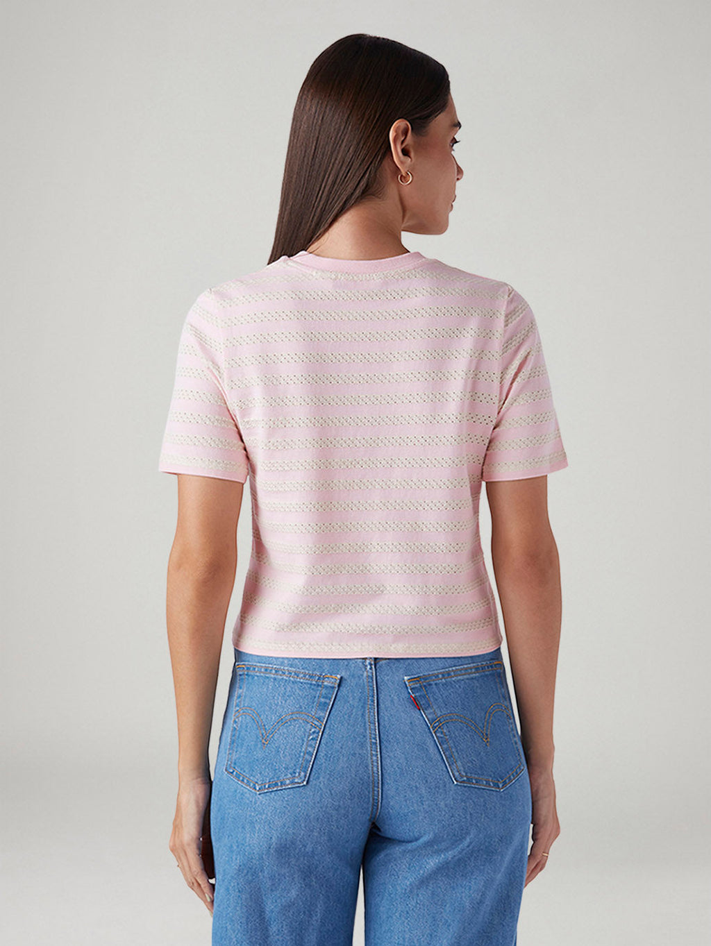 Women's Striped Regular Fit T-Shirt
