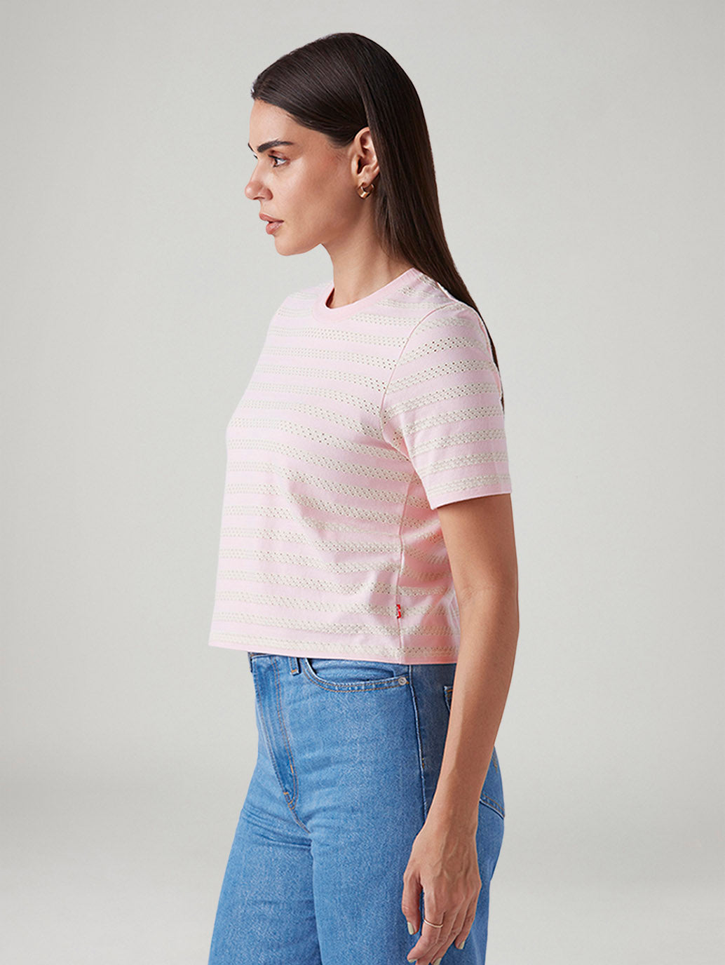 Women's Striped Regular Fit T-Shirt
