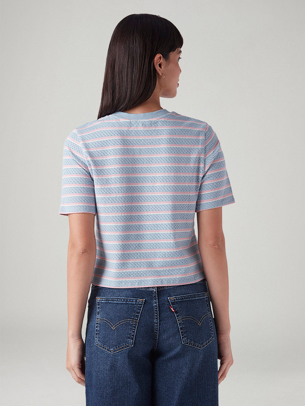 Women's Striped Regular Fit T-Shirt