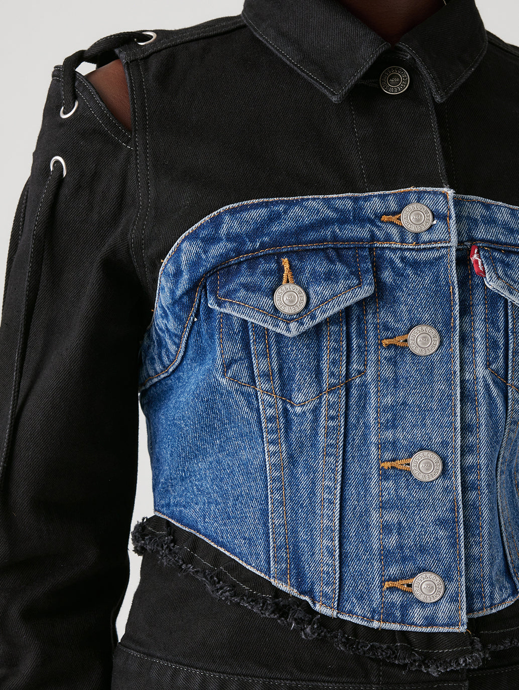 Levi’s® x ADSB Andersson Bell Half Denim Trucker Jacket