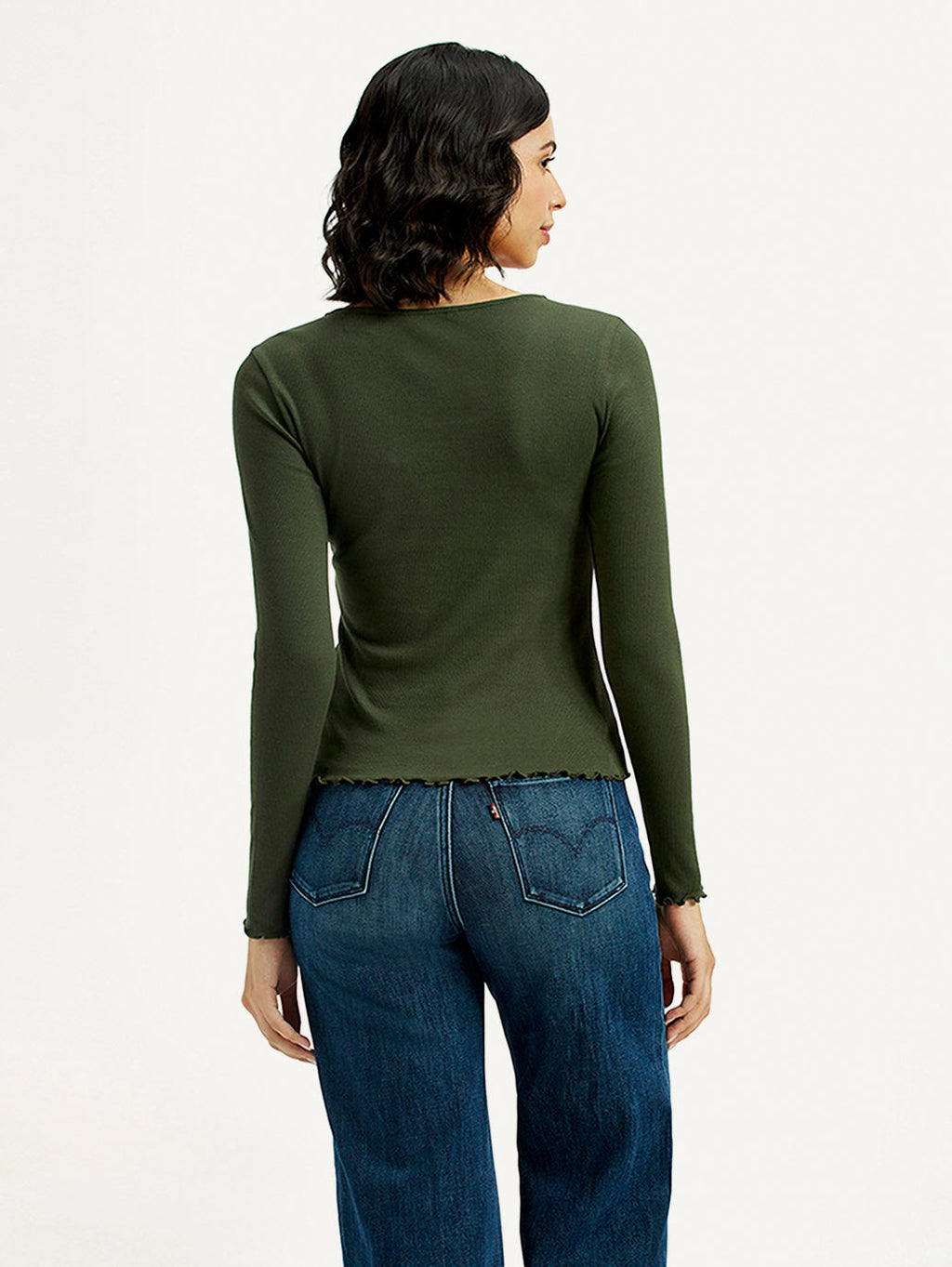 Women's Textured Slim Fit Top
