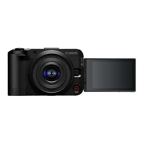 Canon EOS R50 V (RF-S14-30mm f/4-6.3 IS STM PZ) Black Free extra battery LP-E17