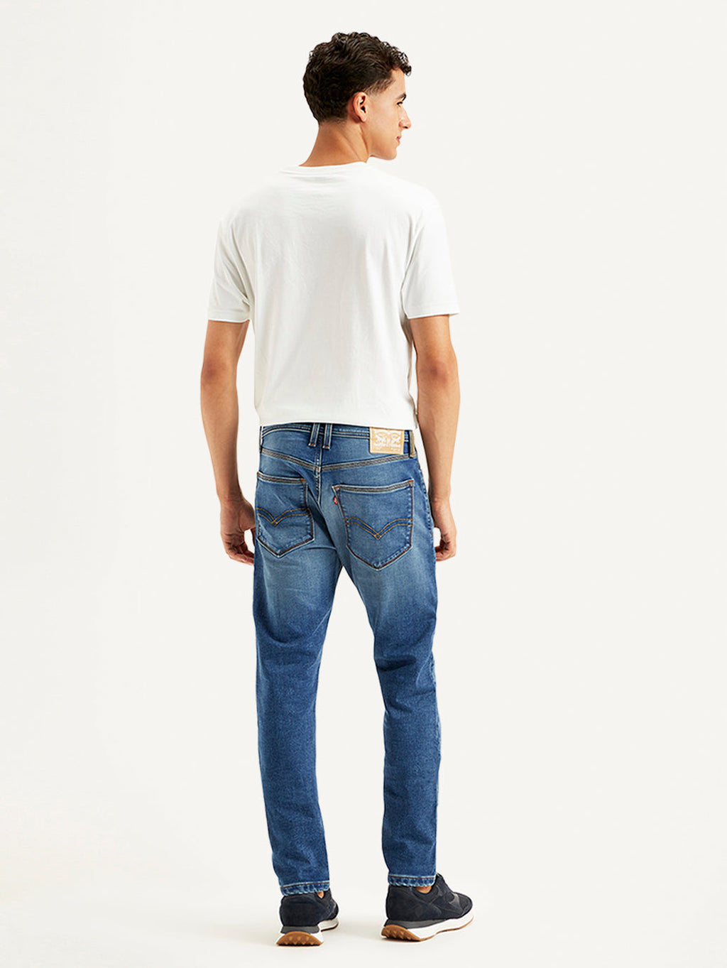 Men's 512 Blue Slim Tapered Fit Mid Rise Jeans