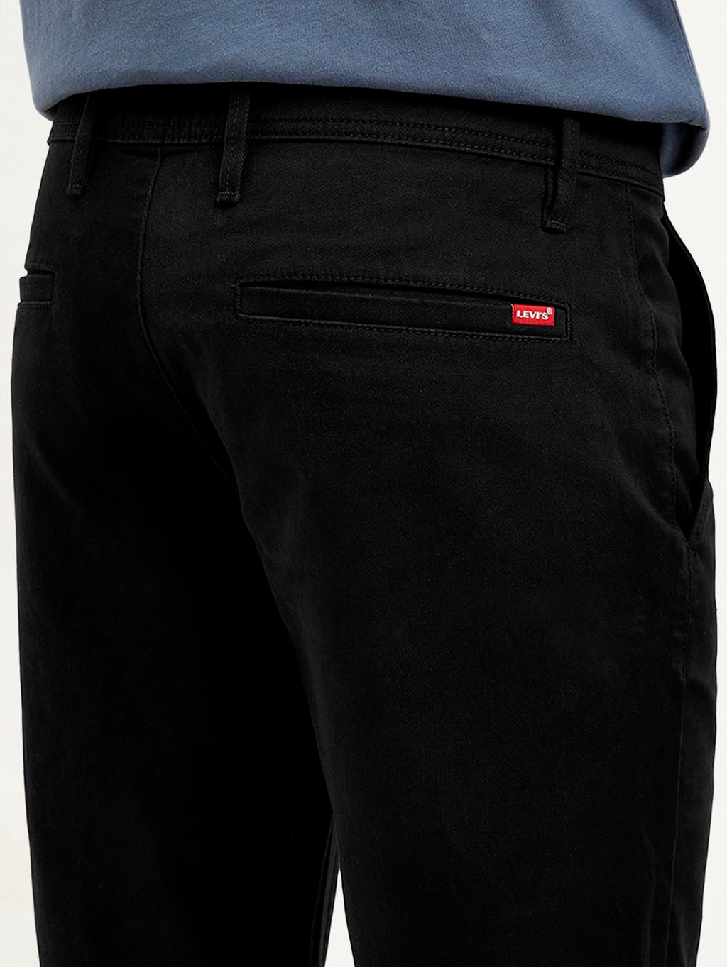 Men's Black Tapered Shorts