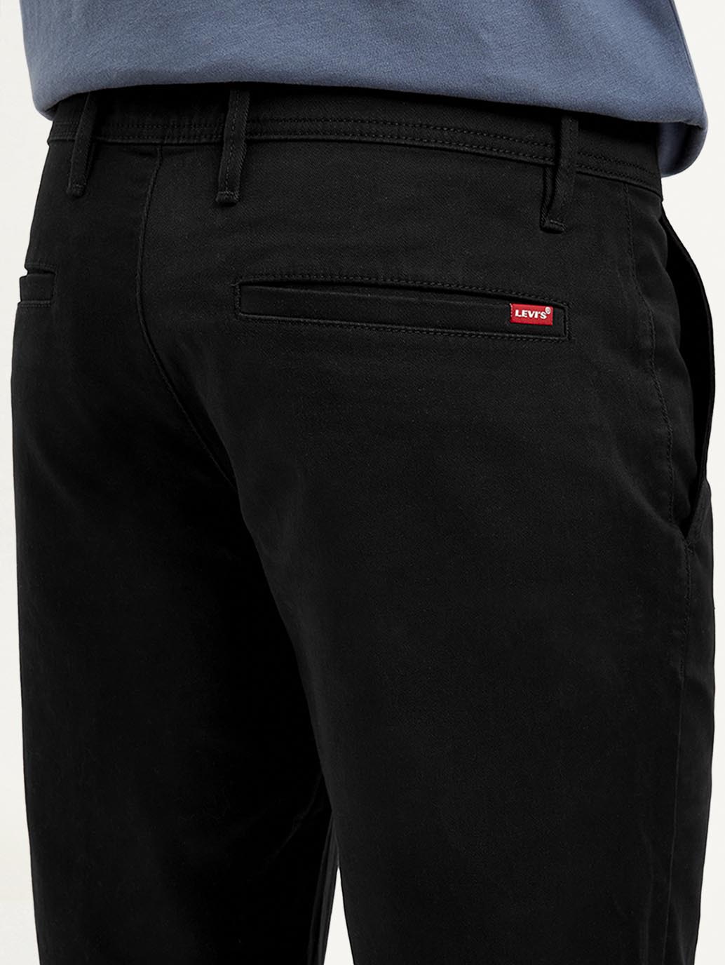 Men's Black Tapered Shorts