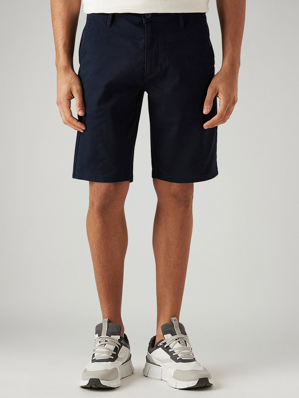 Men's 541 Navy Tapered Fit Mid Rise Shorts