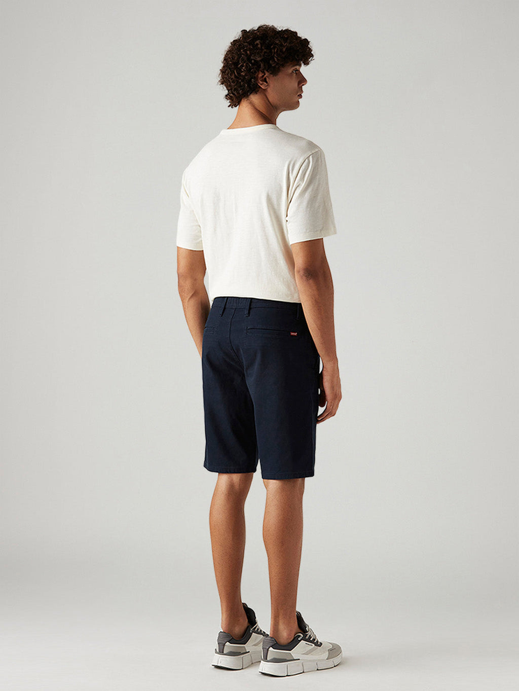 Men's 541 Navy Tapered Fit Mid Rise Shorts