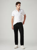 Mens 505 Mid Rise Straight Fit Cotton Stretch Blend Jeans