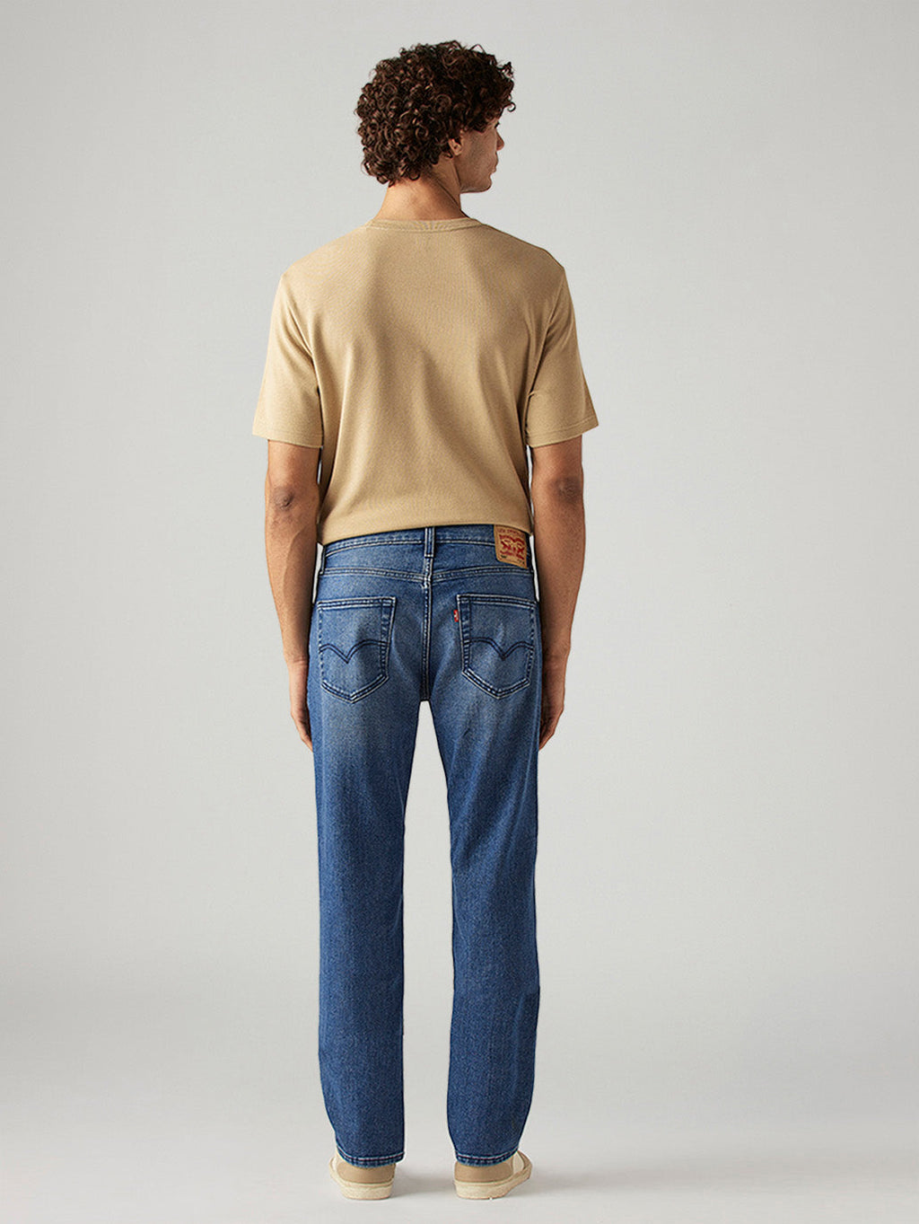 Men's 505 Blue Straight Fit Hyper Stretch Jeans