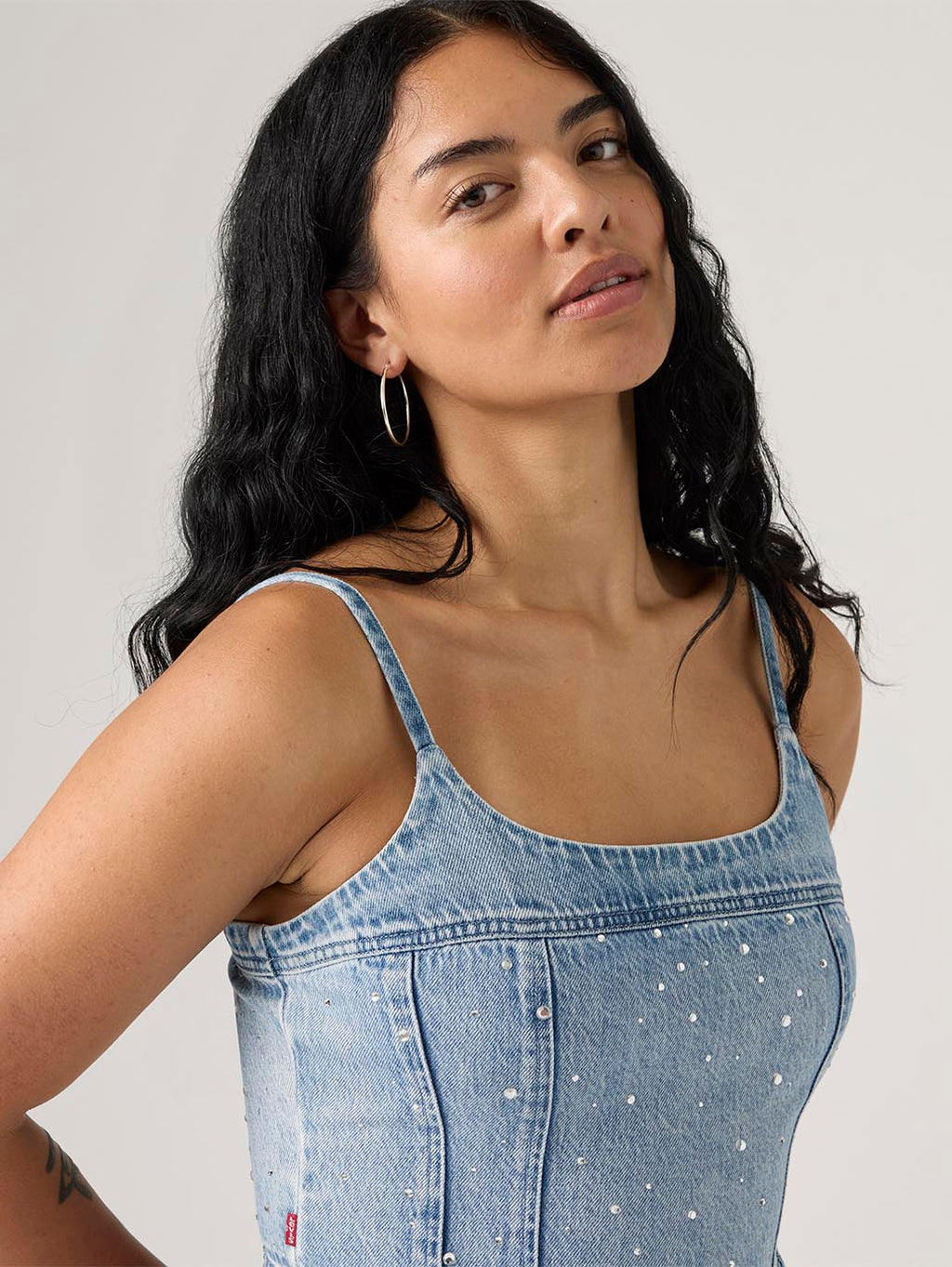 Women's Jadine Denim Cami Tank Top