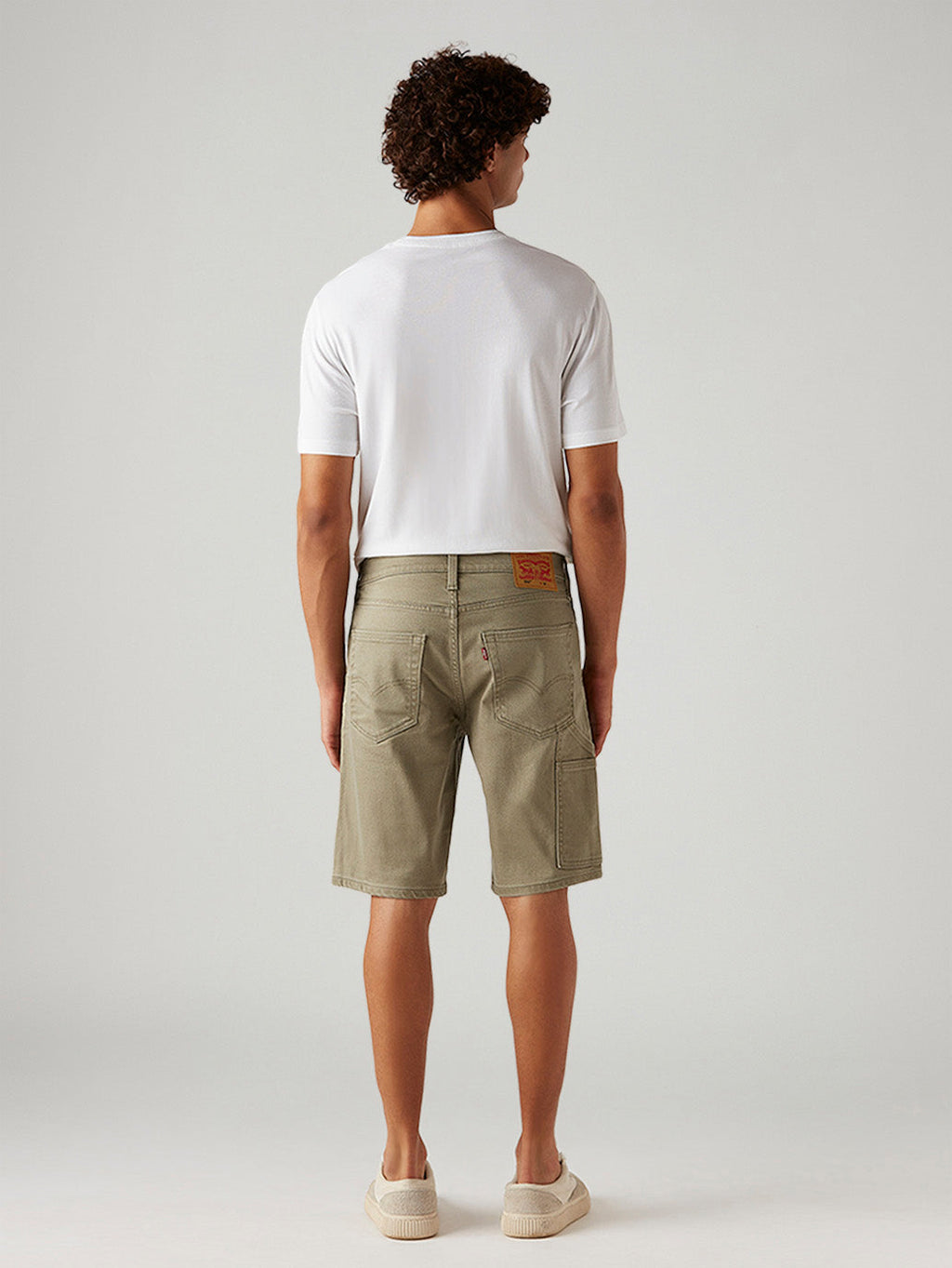 Men's 502 Taupe Tapered Fit Mid Rise Shorts