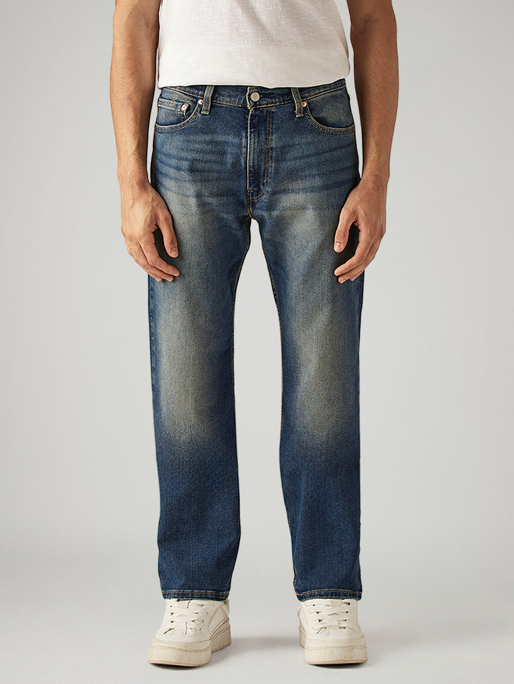 Men's 511 Blue Slim Fit Mid Rise Jeans