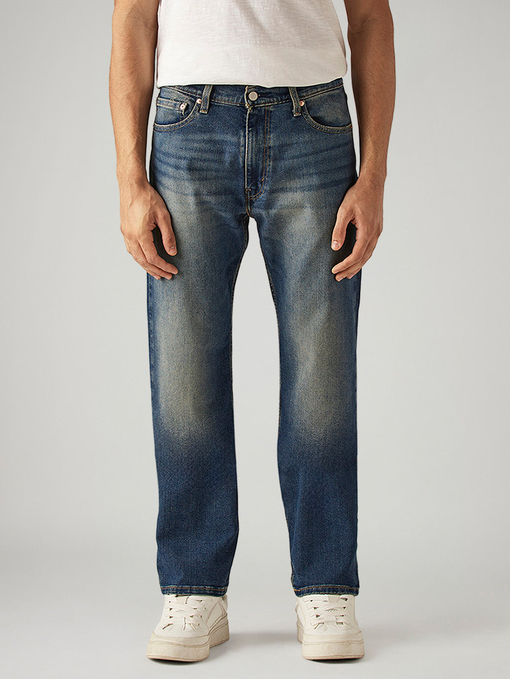 Men's 511 Blue Slim Fit Mid Rise Jeans