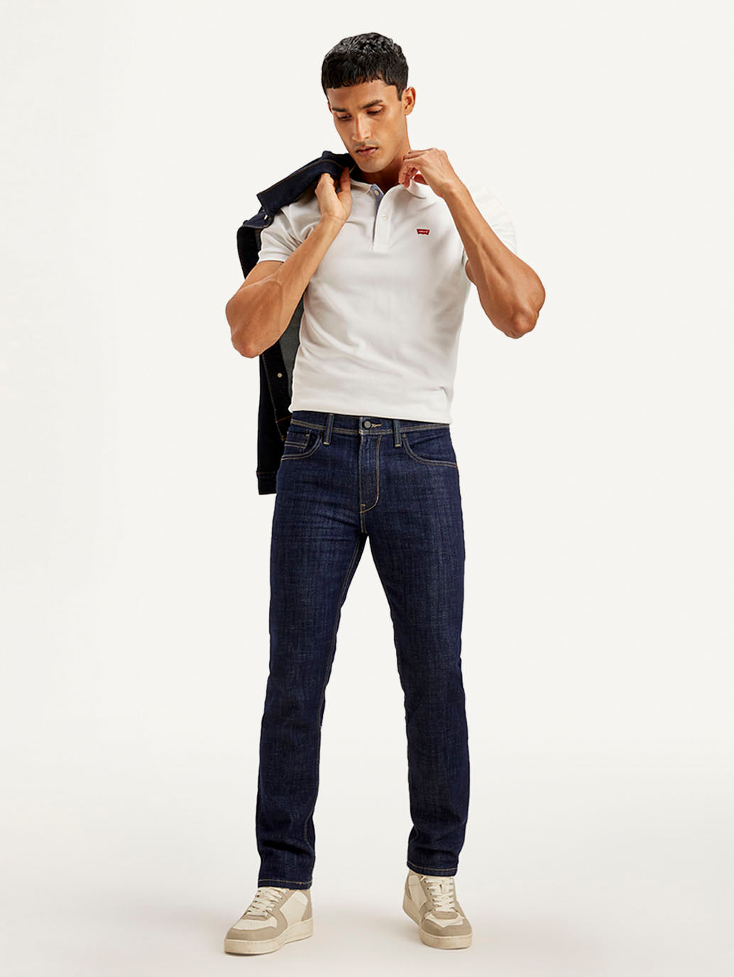 Men's 511 Indigo Slim Fit Mid Rise Jeans