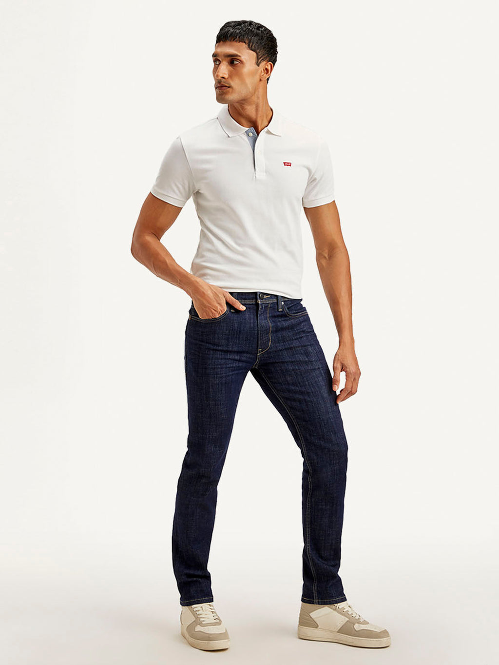 Men's 511 Indigo Slim Fit Mid Rise Jeans