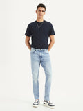 Men's 512 Blue Slim Tapered Fit Mid Rise Jeans