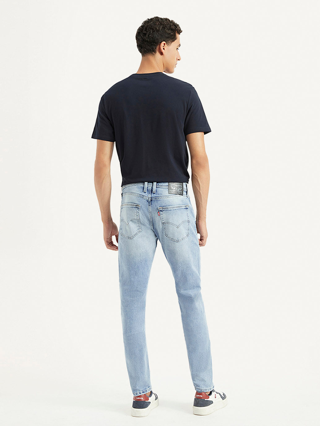 Men's 512 Blue Slim Tapered Fit Mid Rise Jeans