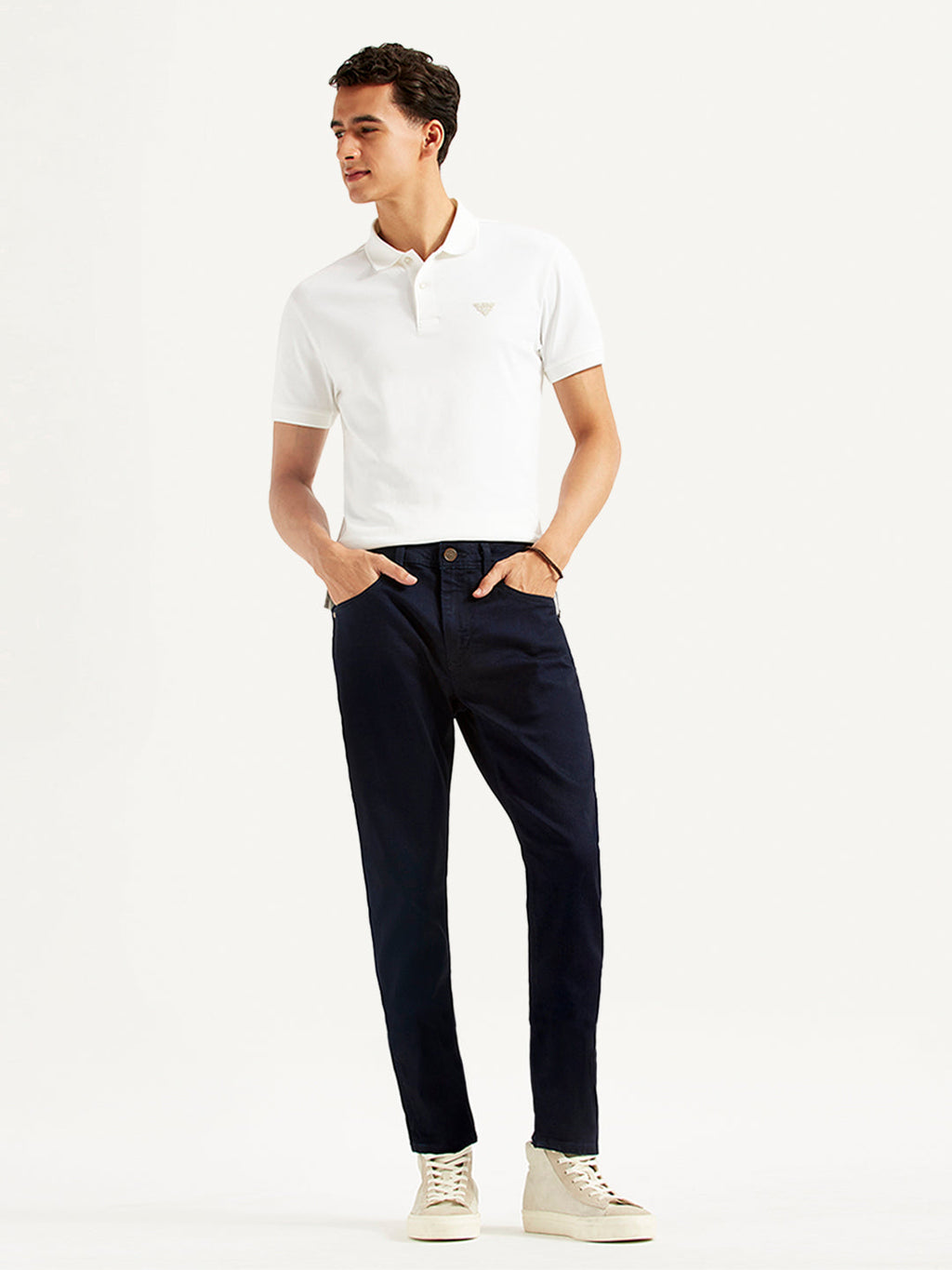 Men's Redloop 512 Slim Tapered Fit Mid Rise Jeans