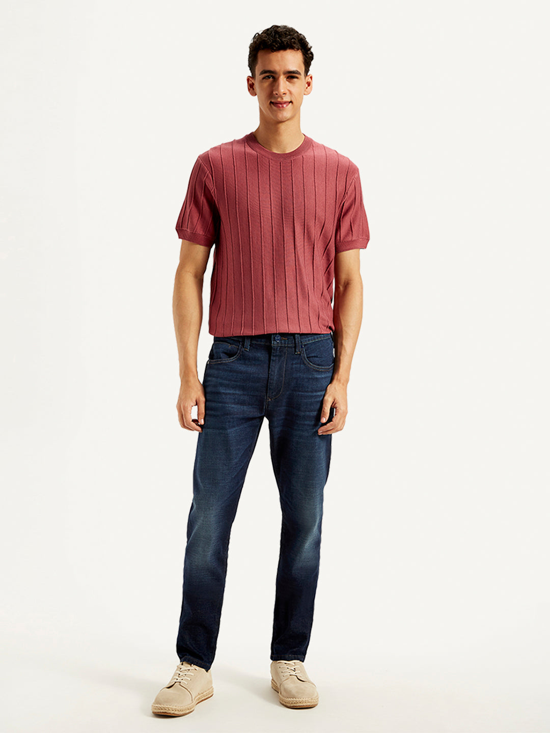 Men's Redloop 512 Slim Tapered Fit Mid Rise Jeans