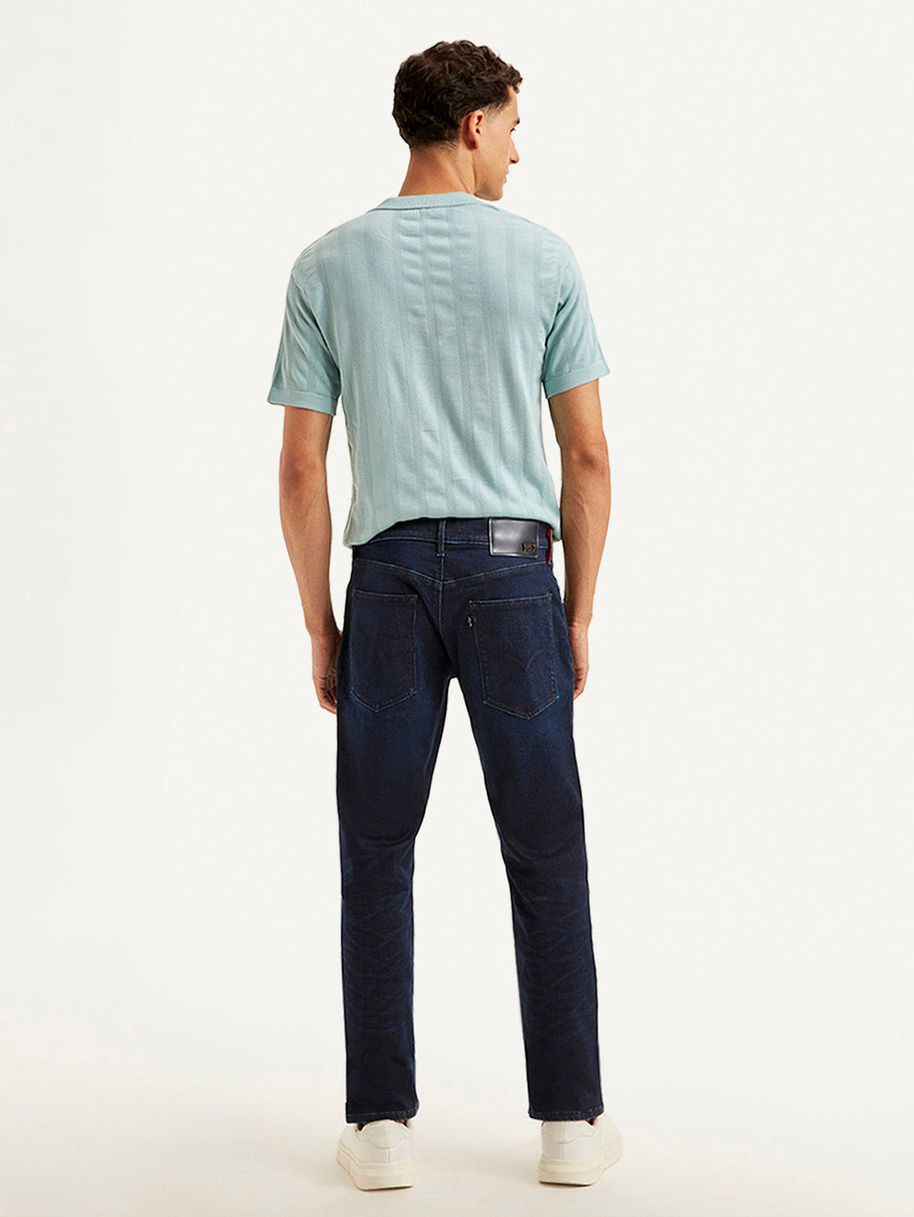 Men's Redloop 511 Navy Blue Slim Fit Mid Rise Jeans