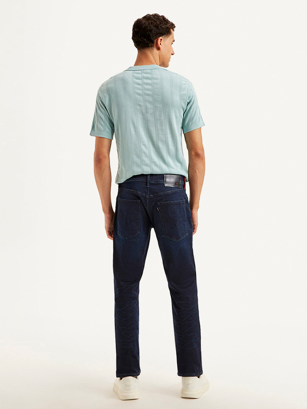 Men's Redloop 511 Navy Blue Slim Fit Mid Rise Jeans