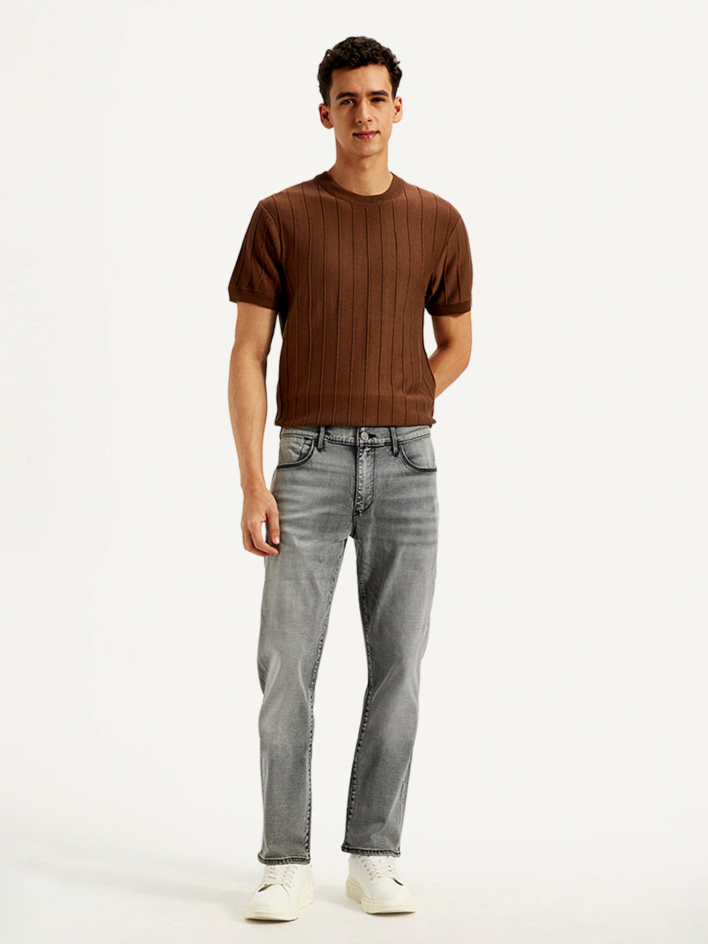 Men's Redloop 511 Grey Slim Fit Innovation Stretch Jeans