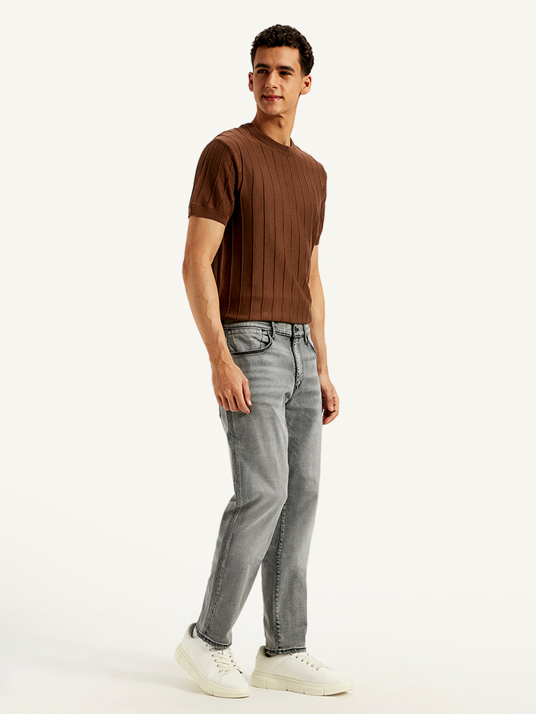 Men's Redloop 511 Grey Slim Fit Innovation Stretch Jeans