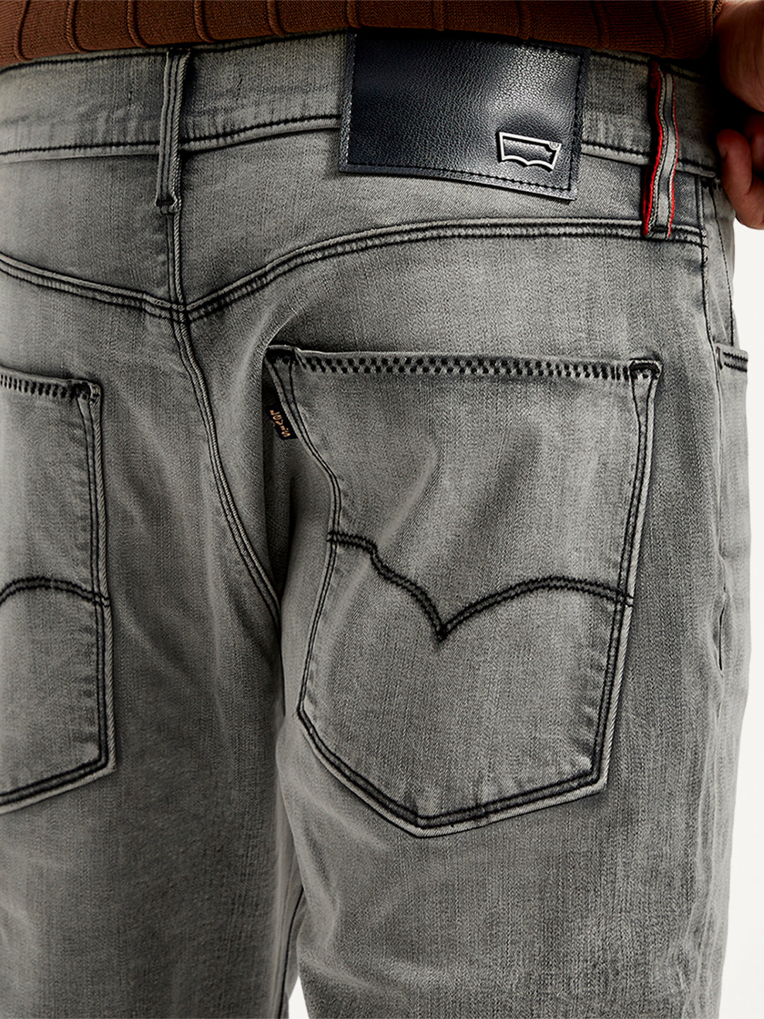 Men's Redloop 511 Grey Slim Fit Innovation Stretch Jeans