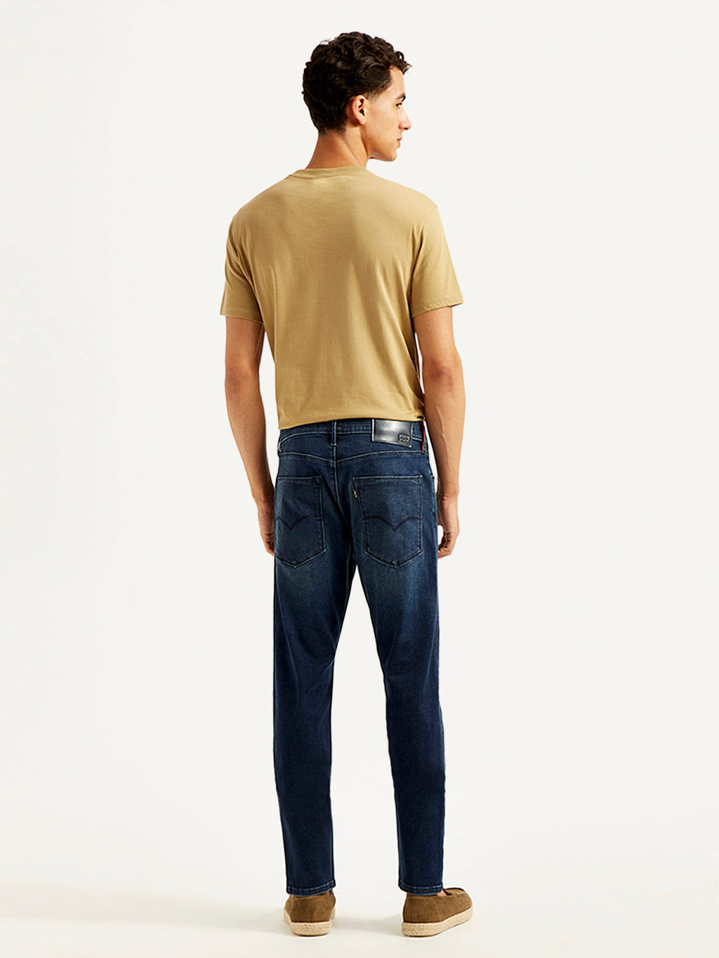 Men's Redloop 512 Dark Blue Slim Tapered Fit Mid Rise Jeans