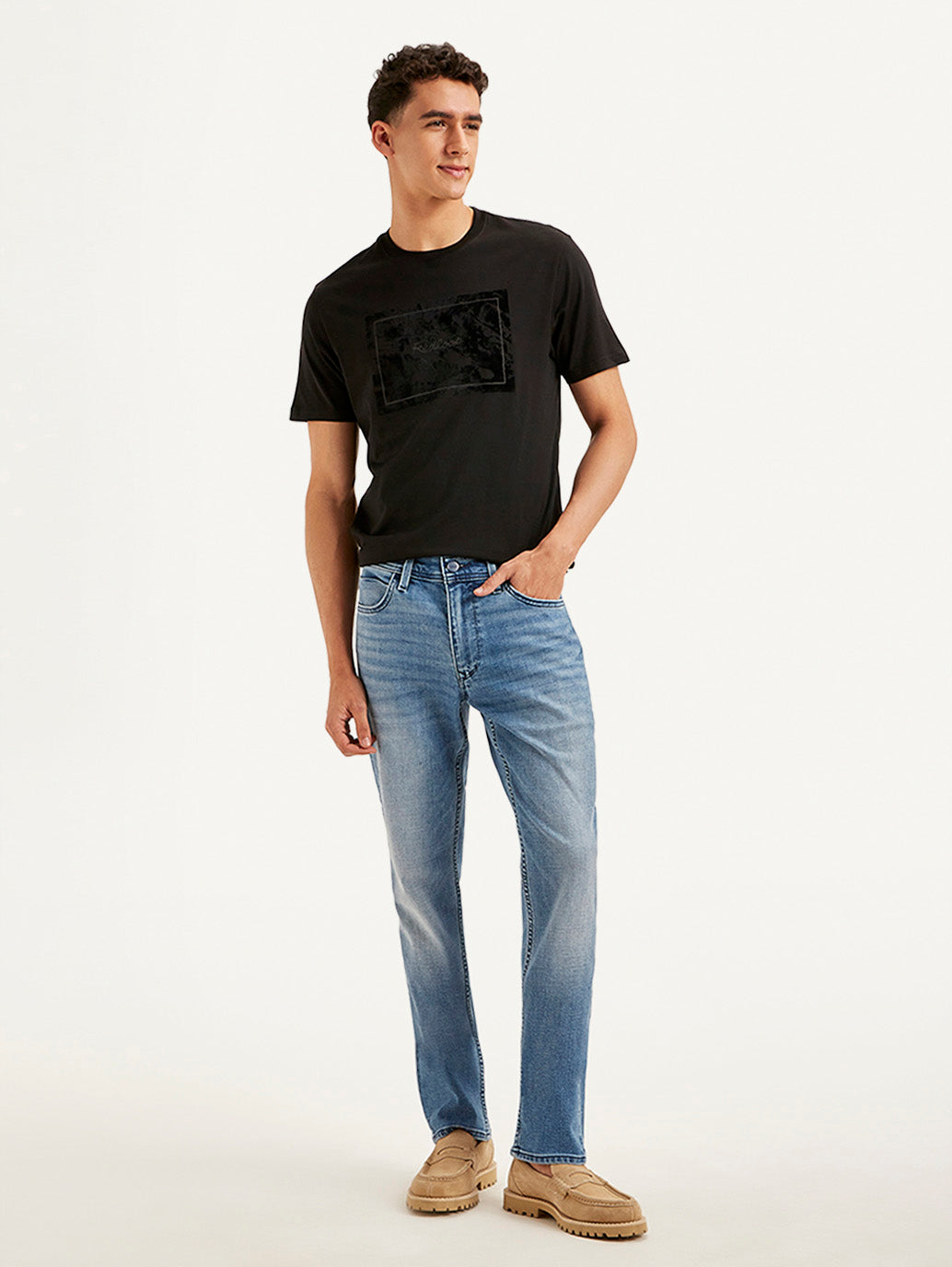 Men's Redloop 511 Slim Fit Mid Rise Jeans