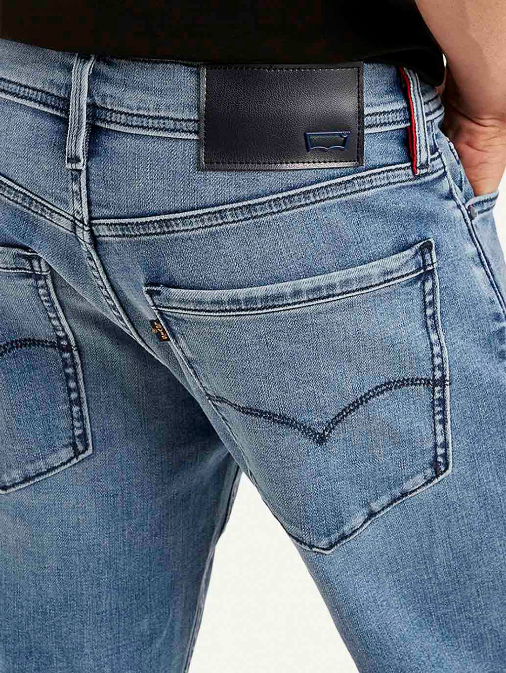 Men's Redloop 511 Slim Fit Mid Rise Jeans