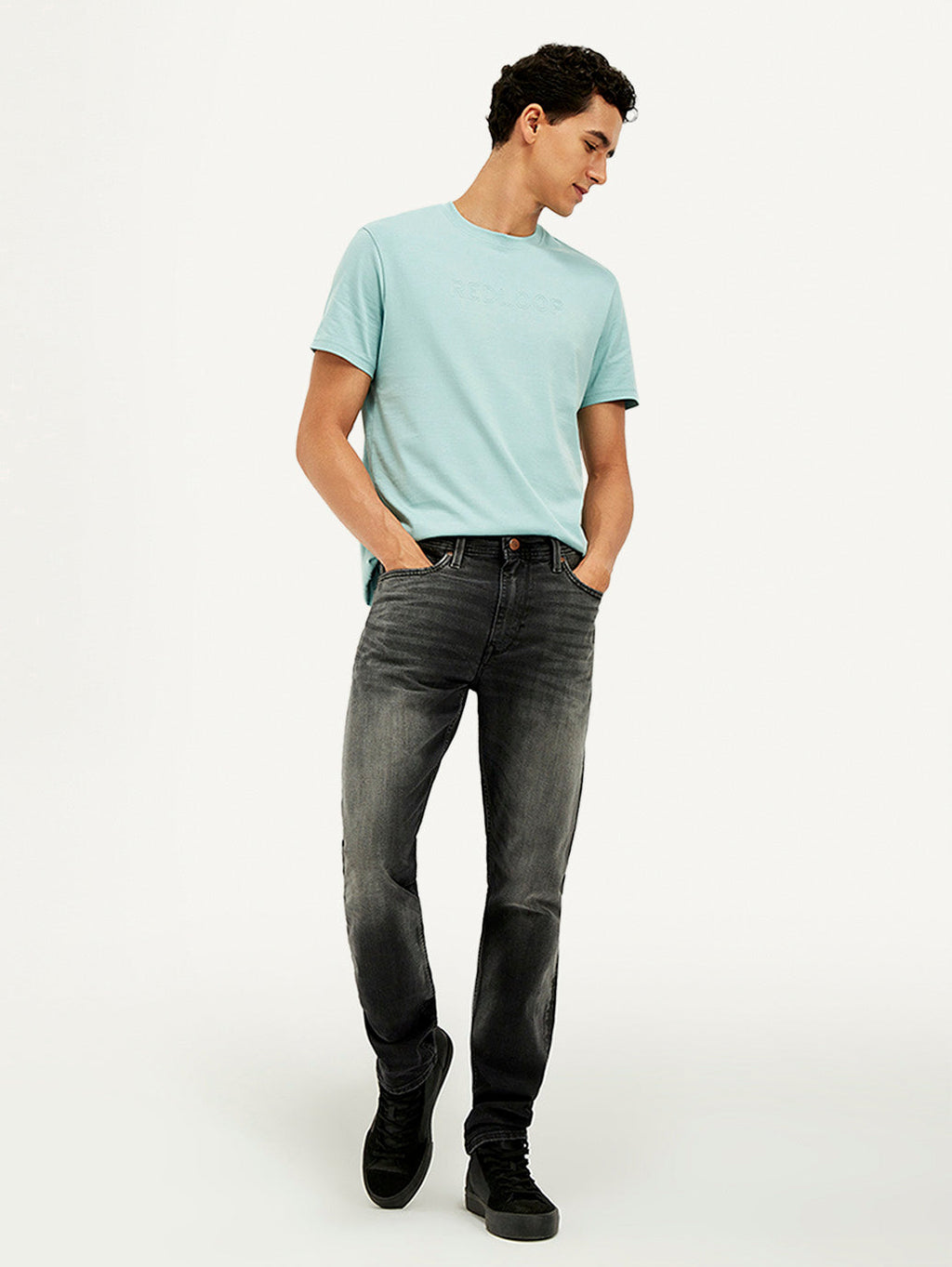 Men's Redloop 512 Slim Tapered Fit Mid Rise Jeans
