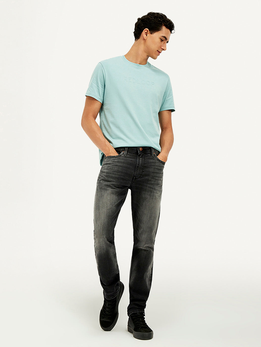 Men's Redloop 512 Slim Tapered Fit Mid Rise Jeans